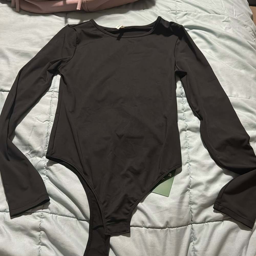 Black Athletic HALARA Bodysuit
